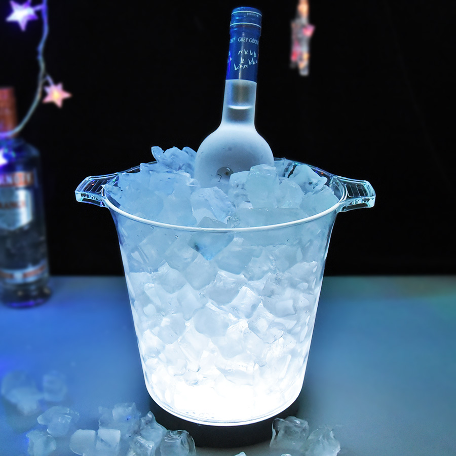 Wine Beer Rum - シャンパン、ウォッカ、ラム、テキーラ、ウイスキー、ビール、ワイン、スピッツ、PSプラスチック、アクリル製アイスバケット、パーティーカッパー
