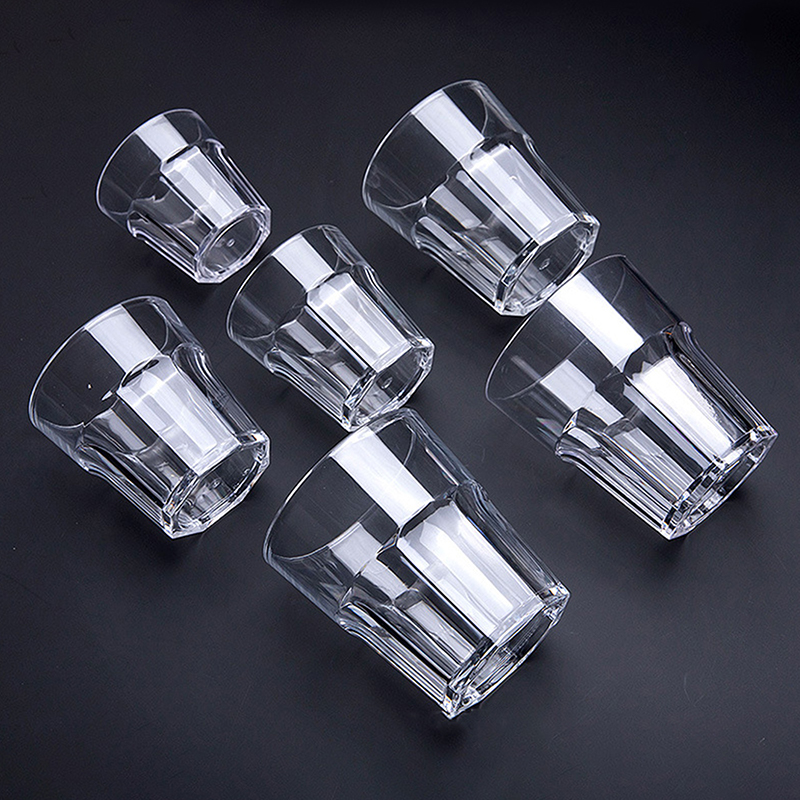 アクリルプラスチックビールジョッキ透明落下防止肥厚カップワイ - Wine Beer Drink のレビューと価格