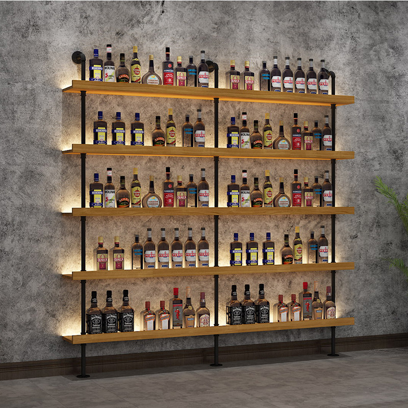 バー赤ワインフロアラック多層ラックレストランウォールラックビ - Wine Beer Restaurant のレビューと価格