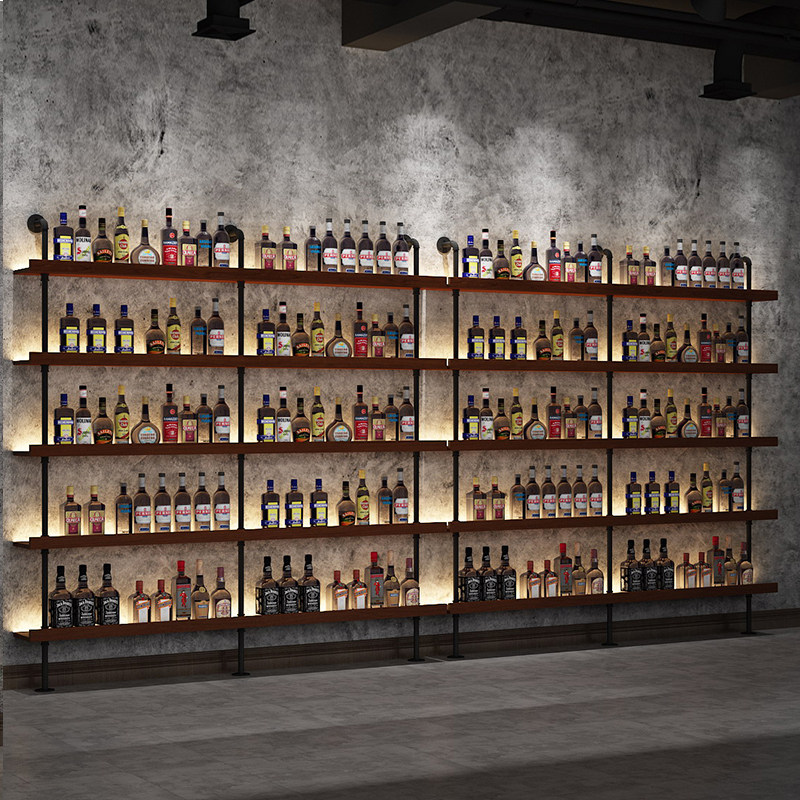 バー赤ワインフロアラック多層ラックレストランウォールラックビ - Wine Beer Restaurant のレビューと価格