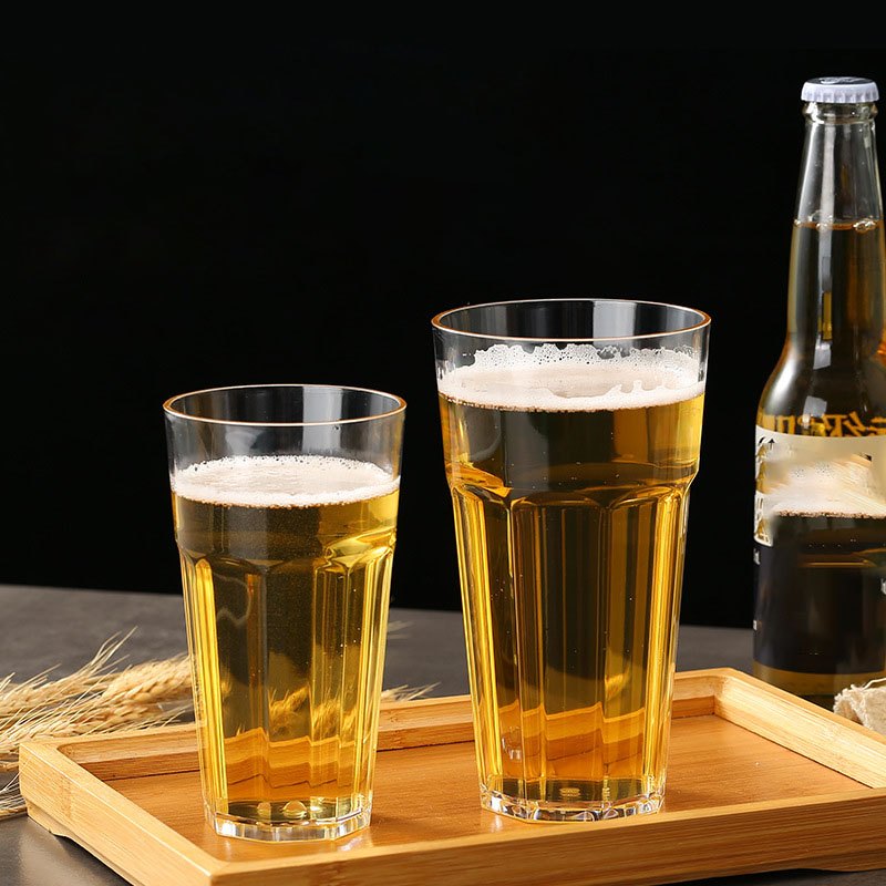 アクリルプラスチックビールジョッキ PC 落下防止水カップ耐 - Wine Beer Restaurant のレビューと価格