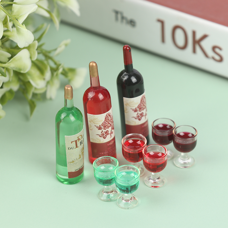 ドールハウス用ミニチュアボトル,キッチンアクセサリー,ミニド - Wine Beer Europe のレビューと価格
