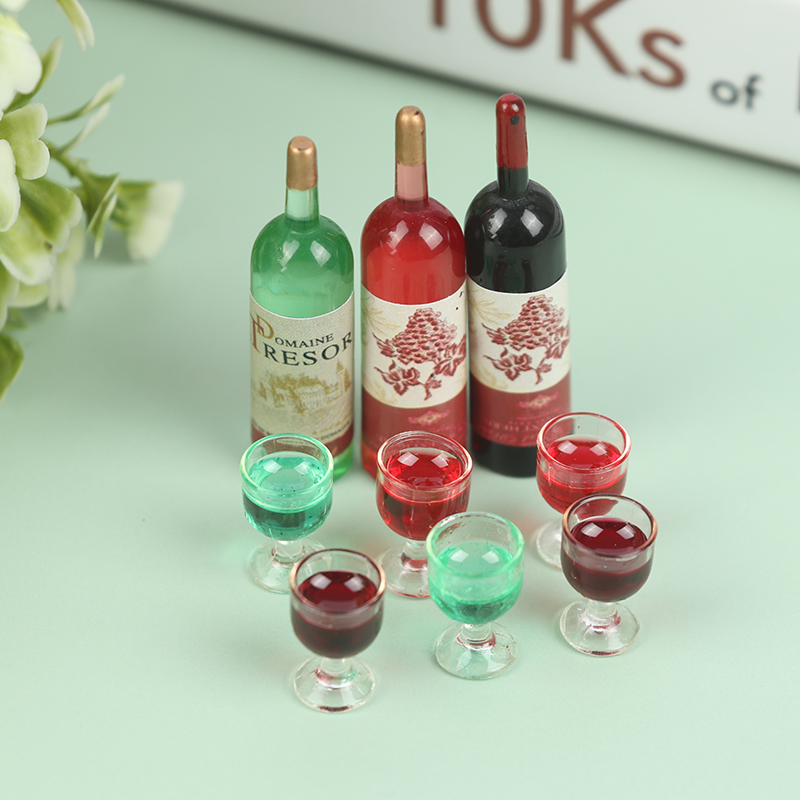 ドールハウス用ミニチュアボトル,キッチンアクセサリー,ミニド - Wine Beer Europe のレビューと価格