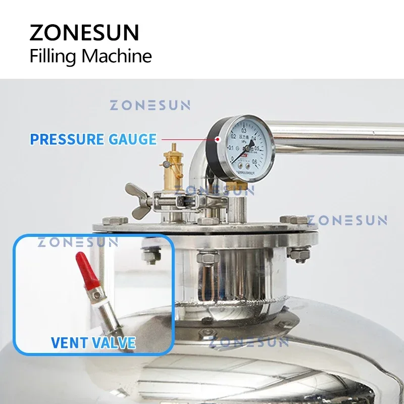 ZONESUN 炭酸飲料等圧充填機 ビール コーラ ソーダ  - Wine Beer Drink のレビューと価格