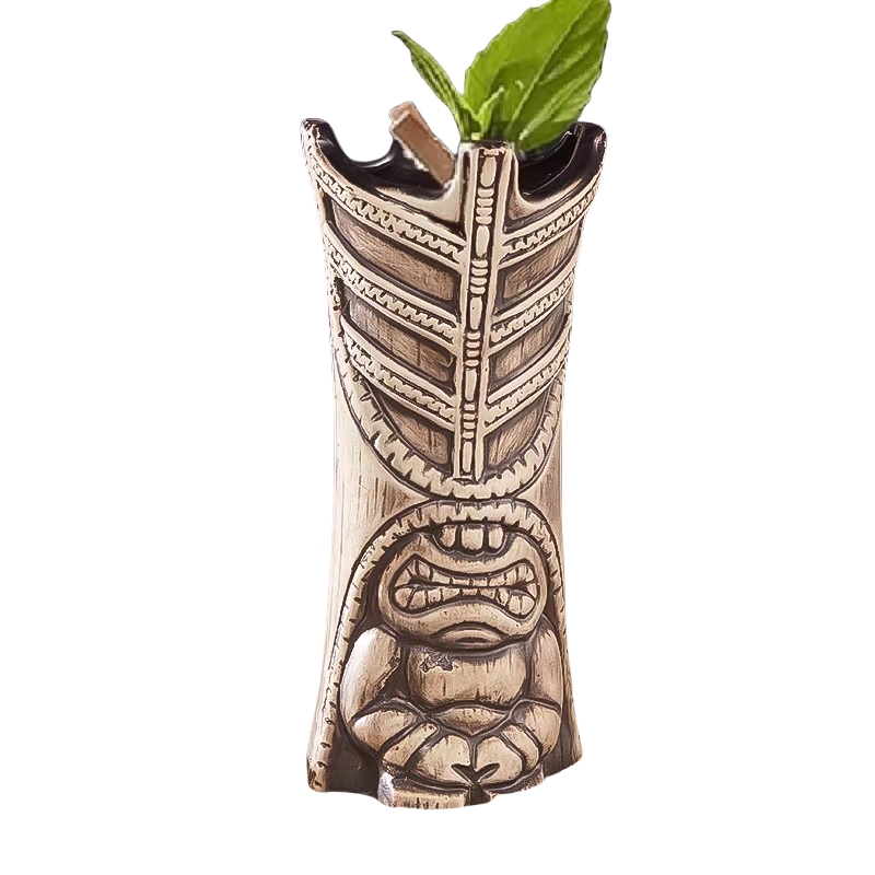 420ml ハワイ ティキマグ カクテルカップ ビール用マグ - Wine Beer Europe のレビューと価格