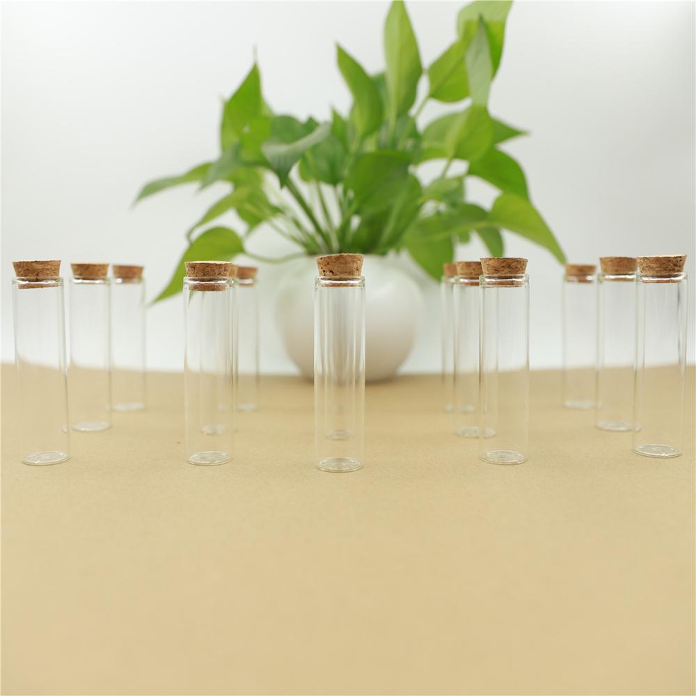 50ピース/ロットガラスボトル22*80ミリメートル試験管コ - Bottle Stopper Set のレビューと価格