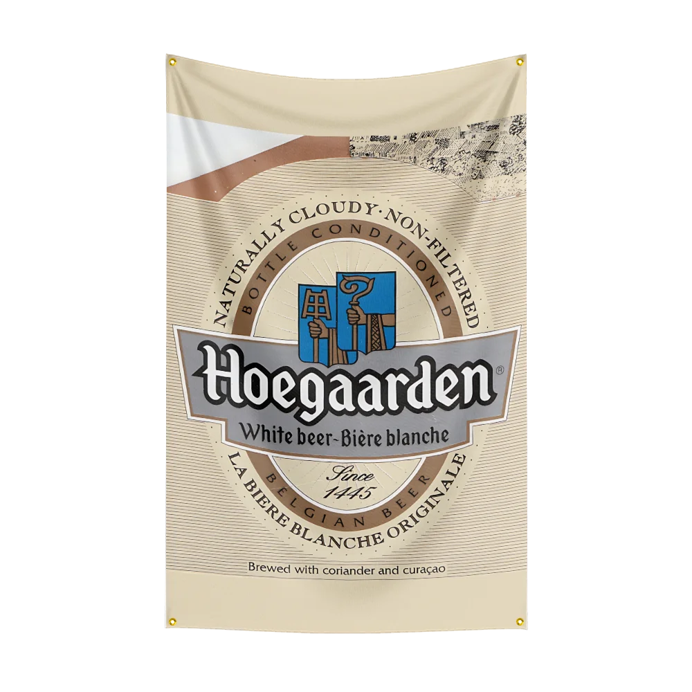 3 × 5 フィート h-Hoegaardens ビールフラ - Wine Beer Rum のレビューと価格