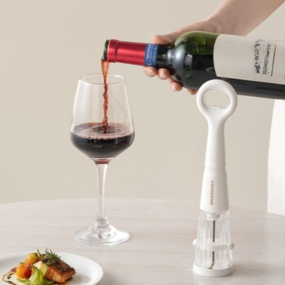 2 in 1空気圧式ワインオープナー、フォイルカッター付き、 - Wine Beer Restaurant のレビューと価格